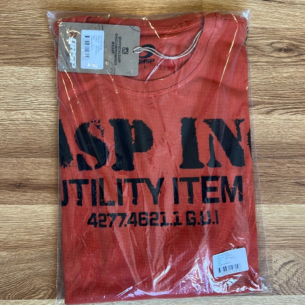 NWT GASP Thermal T-Shirt Size L